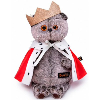 Мягкая игрушка Кот Басик - царь Budi Basa Ks25-159 1